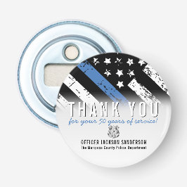 Jubiläumsflagge der Polizei Flaschenöffner