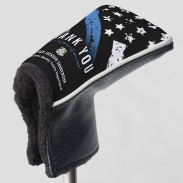 Jubiläumsflagge der Polizei Golf Headcover