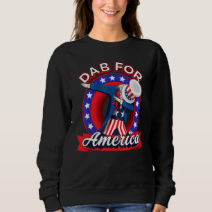 Jubiläumsfrauen betäuben Uncle Sam 4. Juli Männer  Sweatshirt