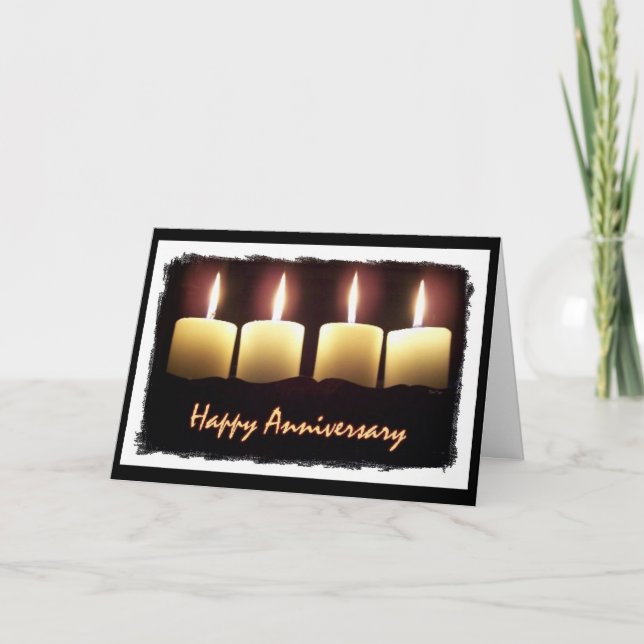 Jubiläumsgedicht Karte (Vorderseite)