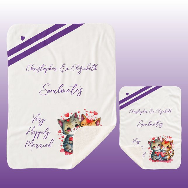 Jubiläumsgeschenk für Ehefrau Seeleute niedlicher  Sherpadecke (Von Creator hochgeladen)