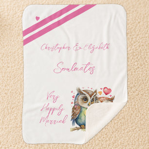 Jubiläumsgeschenk für Ehefrau-Seeleute Sherpadecke