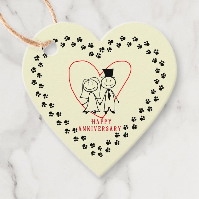 Jubiläumsgespräche Geschenkanhänger (Vorderseite)