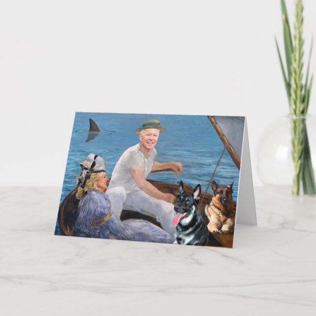 Jubiläumsgrusskarte für ungecharterte Gewässer Karte (Vorderseite)