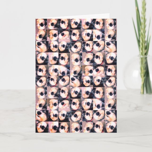 Jubiläumskarte des Hundes Lover Karte (Vorderseite)