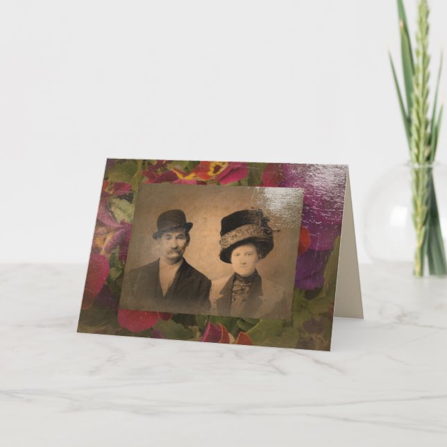 Jubiläumskarte für alle Lieben Karte (Vorderseite)