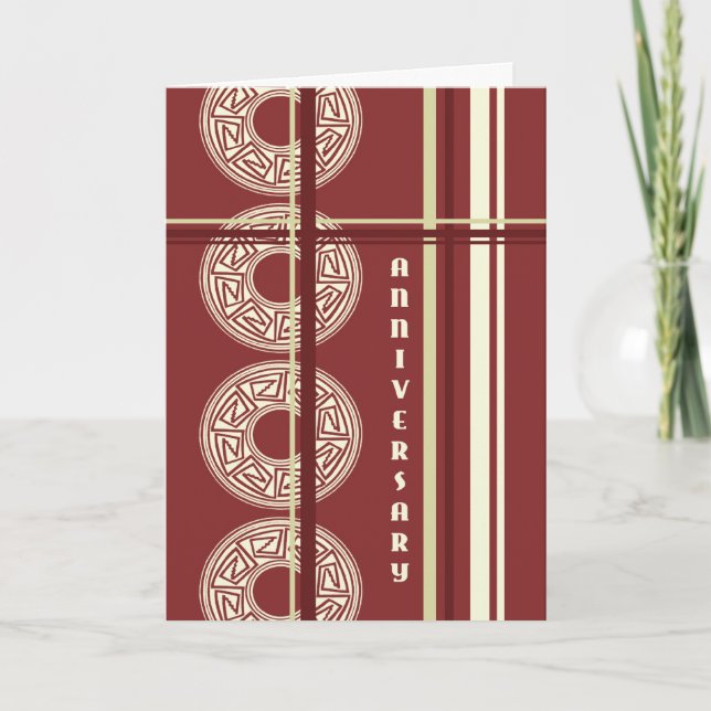 Jubiläumskarte für Burgund Karte (Vorderseite)