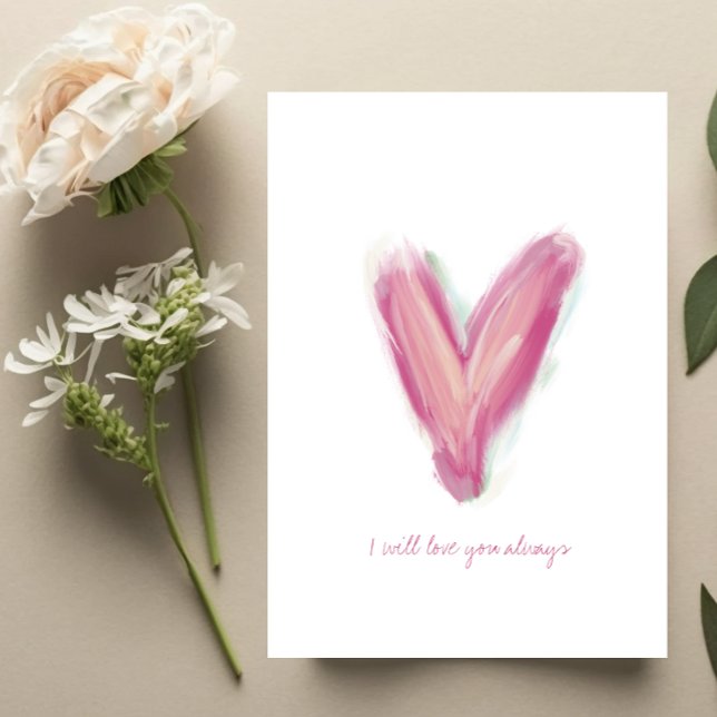 Jubiläumskarte für das moderne Herz Karte (Von Creator hochgeladen)