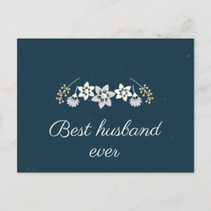 Jubiläumskarte für ihn feiertagspostkarte