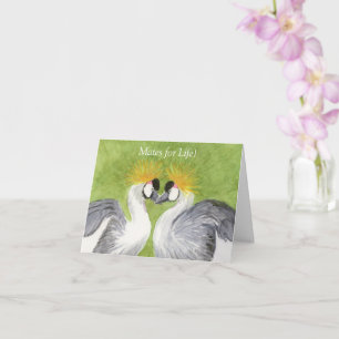 Jubiläumskarte für Krane Karte