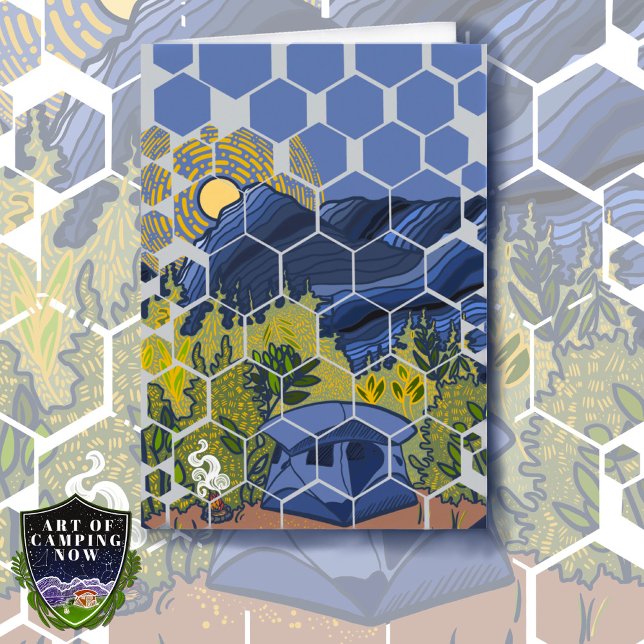 Jubiläumskarte für Naturliebhaber Karte (Von Creator hochgeladen)