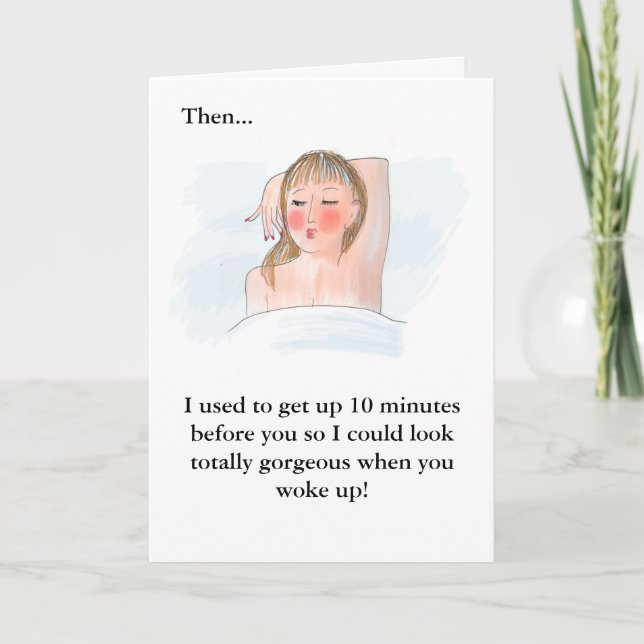 Jubiläumskarte gelassen karte (Vorderseite)