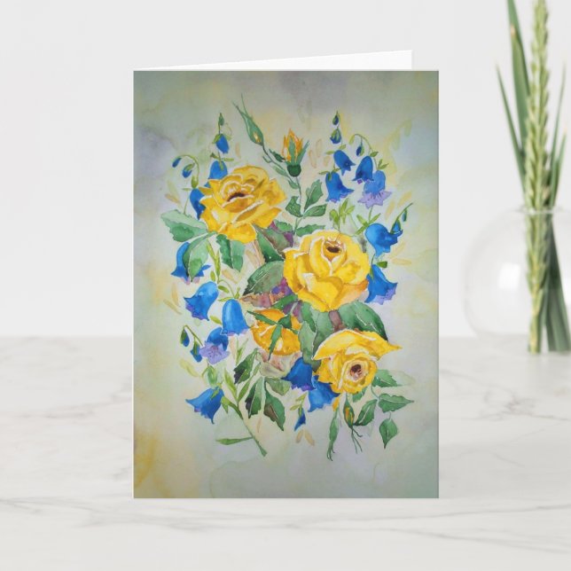 Jubiläumskarte mit Liebe Gedicht innen Karte (Vorderseite)