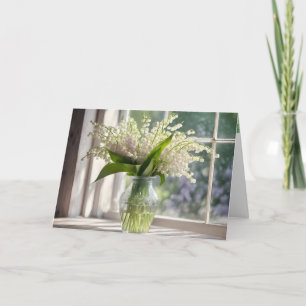 Jubiläumslilie des Tales Bouquet Karte