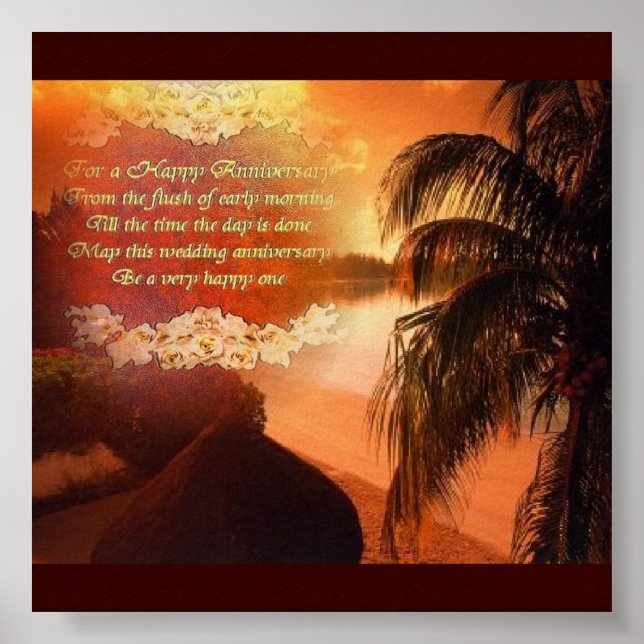 Jubiläumsposter Poster (Vorne)