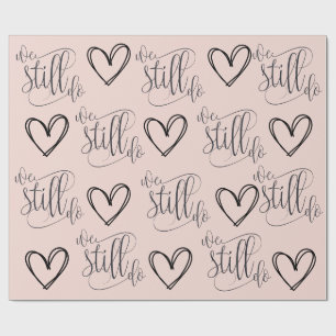 Jubiläumsrosen-Thema Geschenkpapier