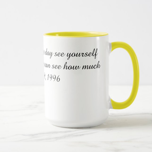 Jubiläumstasse Tasse (Rechts)