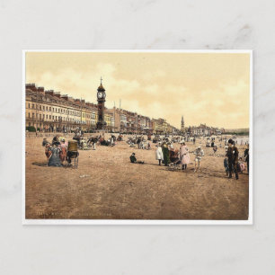 Jubilee Clock Tower, Weymouth, England classic Pho Postkarte