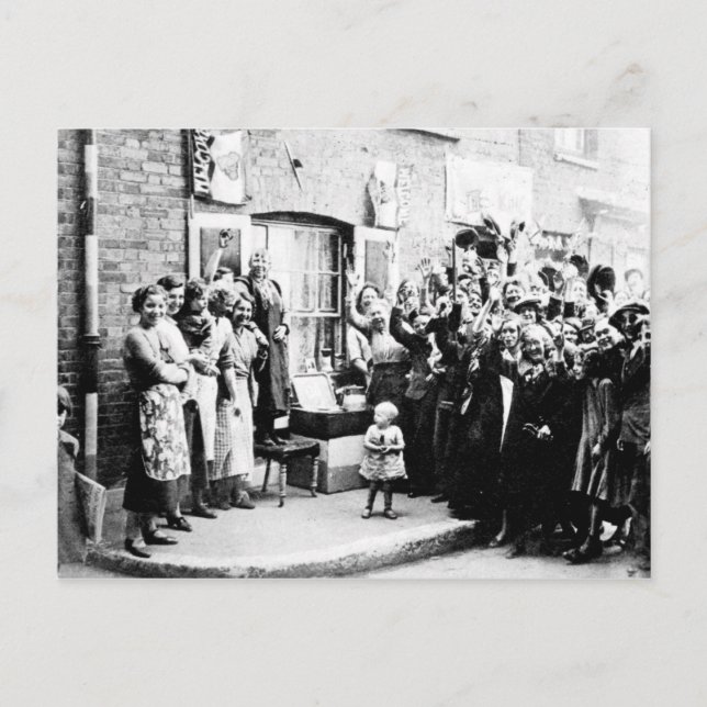 Jubilee Decoration in der Ost-End Postkarte (Vorderseite)