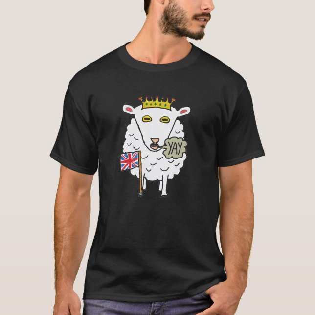 Jubilee Royal Sheep T-Shirt (Vorderseite)