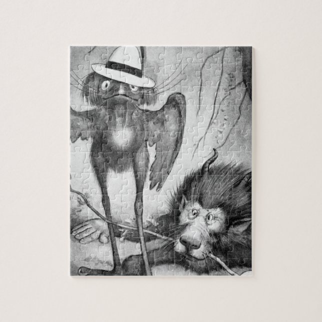 Jubjub Bird und der Bandersnatch Puzzle (Vertikal)