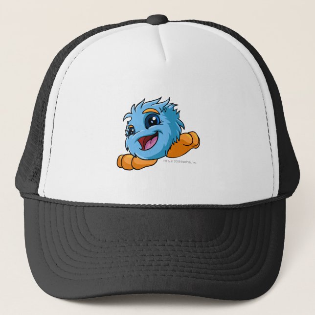 JubJub Blau Truckerkappe (Vorderseite)