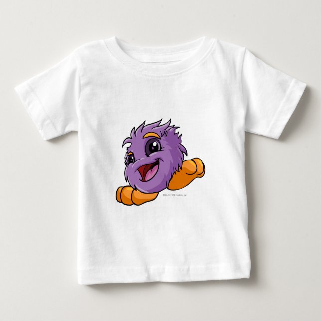 JubJub lila Baby T-shirt (Vorderseite)
