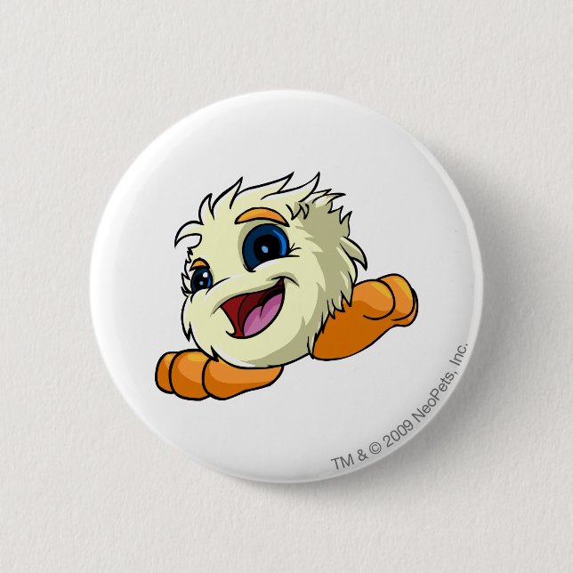 JubJub Weiß Button (Vorderseite)