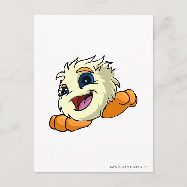 JubJub White Postkarte (Vorderseite)