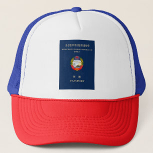 Juche Emblem DPRK Nordkorea sozialistischer Truckerkappe