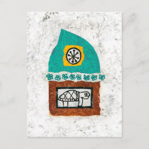 Juckreiz für eine Postkarte