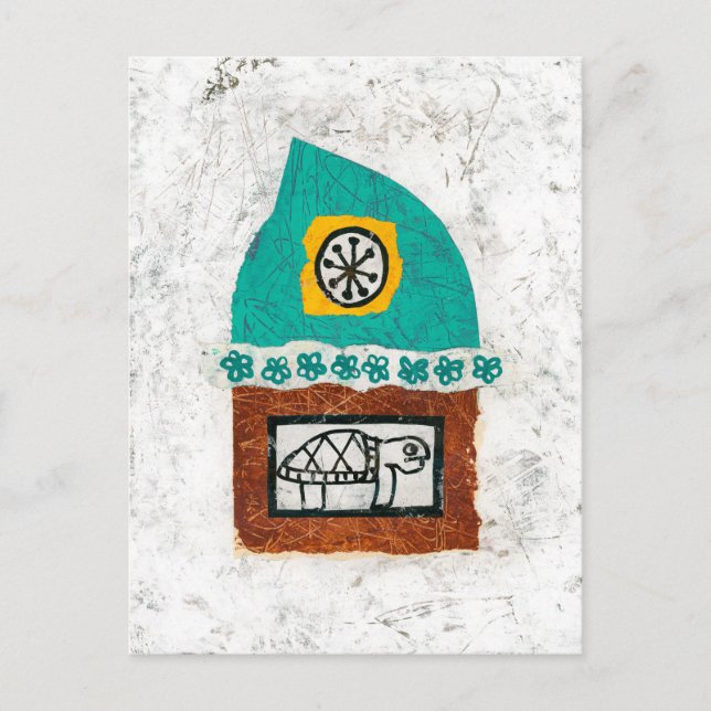 Juckreiz für eine Postkarte (Vorderseite)