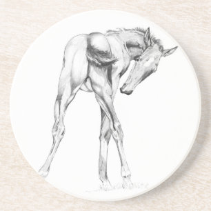 Juckreiz Sandstein Untersetzer