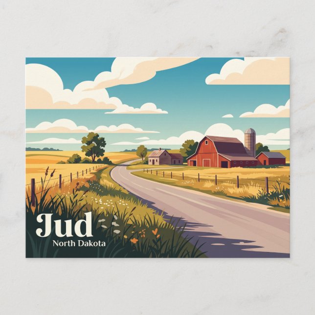 Jud USA Postkarte (Vorderseite)