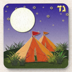 Judaica 12 Tribes Israel Gad Untersetzer