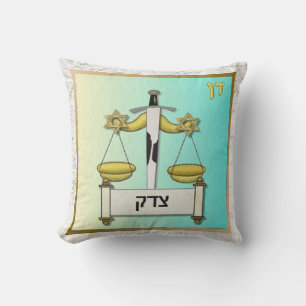 Judaica Dan 12 Stämme Israels Kunstkissen Kissen