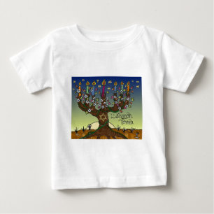 Judaica L'shanah Tovah Baum Des Lebens Geschenke B Baby T-shirt