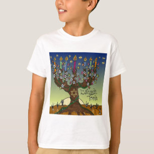Judaica L'shanah Tovah Baum Des Lebens Geschenke B T-Shirt