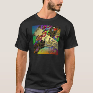 Judaica Purim Esther Feier Kunst Druck T-Shirt