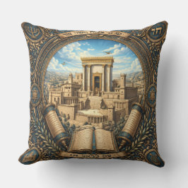 Judaica Traditionelle Tempel Dekorative Kissen