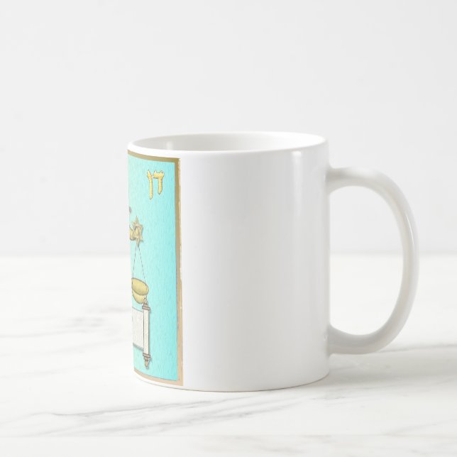 Judaika 12 Stämme Israel Dan Tasse (Rechts)