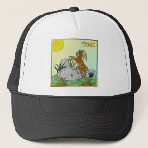 Judaika 12 Stämme Israel Naphtali Truckerkappe