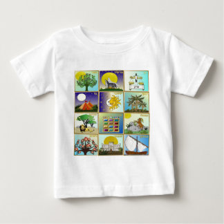 Judaika 12 Stämme Israels Art Baby T-shirt