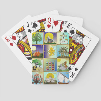 Judaika 12 Stämme Israels Art Spielkarten