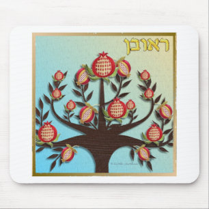 Judaika 12 Stämme Israels Reuben Mousepad