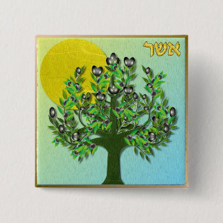 Judaika 12 Stämme Israels verjüngen Button