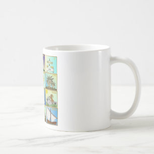 Judaika 12 Stämme von Israel Art Kaffeetasse