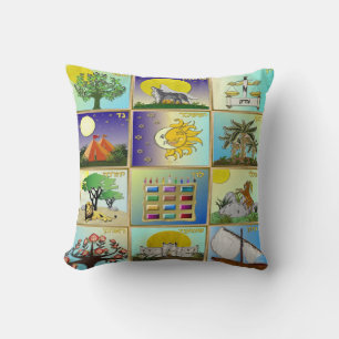 Judaika 12 Stämme von Israel Kunstpillow Kissen