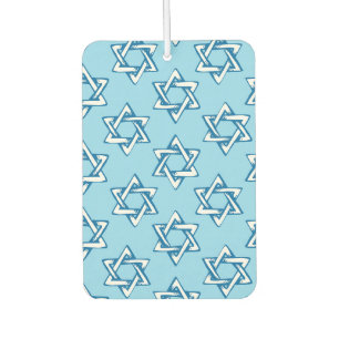 Judaika Car Air Fresheners - Jüdische Sterne Autolufterfrischer