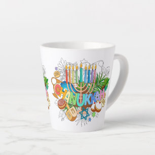 Judaika - Chanukah Latte Tasse - Software